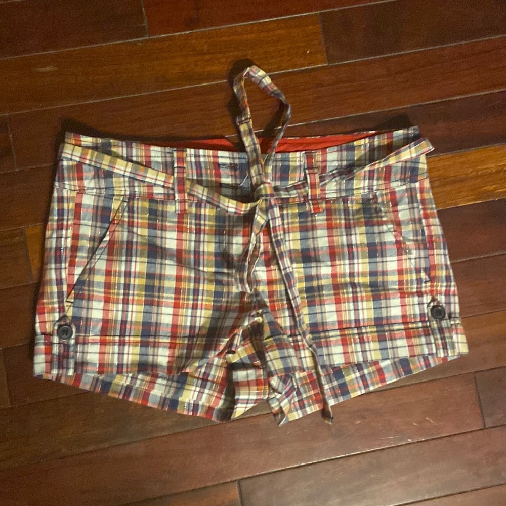 Twentyone size x-small plaid shorts